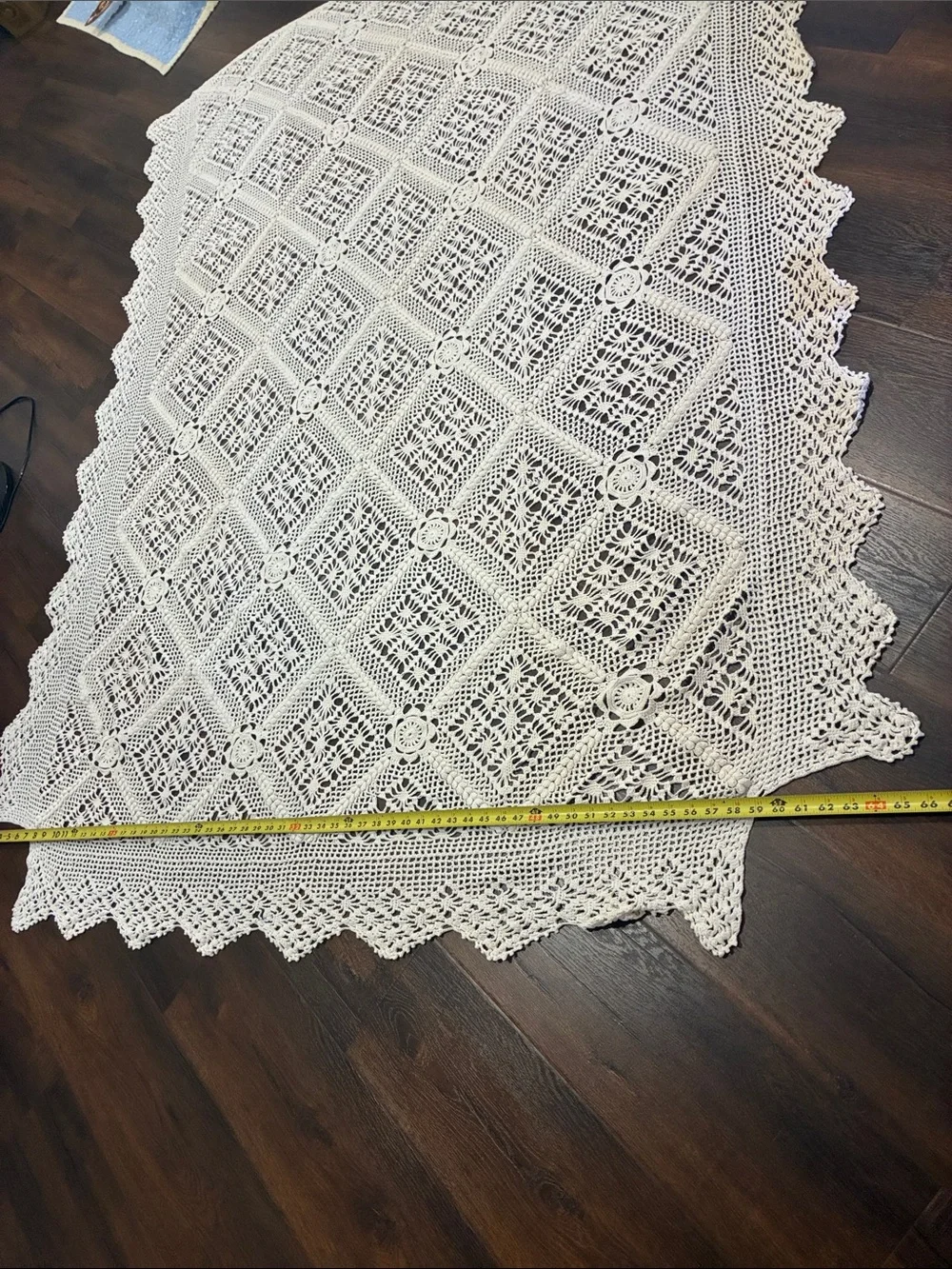 Handmade vintage crochet